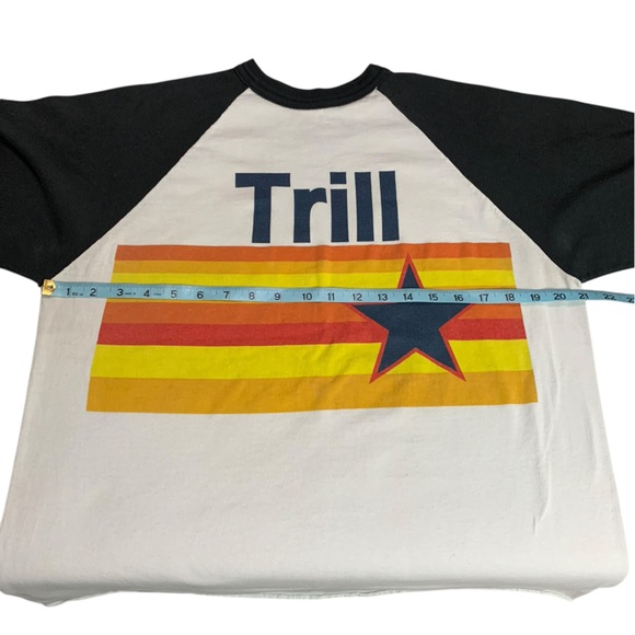 Clutch | H-Town Trill - 3/4 Sleeve Baseball Raglan - Picture 3 of 6